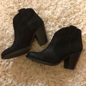 Black Vince Camuto Booties